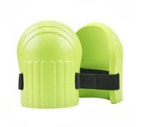 Baoblaze Ginocchiere da Lavoro Ginocchiera Cuscinetti Protezioni Modellate Supporto Ergonomico Riduzione Pressione Superficie Antiscivolo Adatte a Pavimentisti, Giallo