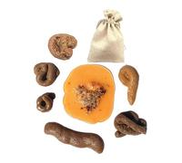 Baoblaze Giocattolo per scherzi a Forma di Cacca, Modello di Cacca Divertente e Portatile con Borsa portaoggetti, bomboniere per Fare la Cacca, Scherzo per