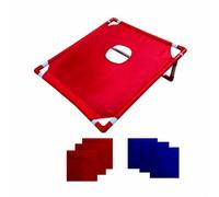 Baoblaze Gioco Tirare Sacchetti per Bambini con Tabellone da Gioco con Struttura E Sei Buste Quadrate per attività Ludica Adatto per Feste di Compleanno E Incontri Allaperto