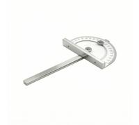 Baoblaze Goniometro Angolare Ruler Righello Misuratore Strumento Estruso in Alluminio con Chiara E Serraggio Affidabile per Angoli Fissi Adatto per Designer Tecnici di Cantiere Apprendisti