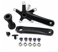 Baoblaze Guarnitura Bici Assemblea Guarnitura Bicicletta Pedivelle Movimento Centrale Kit con Corona 44T E Pedivella Design Cavo per Rigidità E Leggerezza Lega