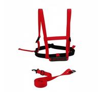 Baoblaze Imbracatura da Allenamento Bambini per E Snowboard con Regolabile Guinzaglio di Guida E Maniglia di Sollevamento in Nylon Adatta a Equilibrio E, Red