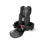 Baoblaze Imbracatura per Decespugliatore con Tracolla Cinghia Supporto Fibbia Distribuzione su Entrambe le Spalle E Pannello Dorsale Largo Adatta a Sfalcio, Multi-foro