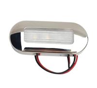 Baoblaze Imploratura di cortesia per cortesia Scala Luce per Barca a Vela, Marine, Kayak, Luce Blu da 24 V.