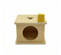 Baoblaze Industrial Blocks Gioco Forme Scatola, Scatola di Abbinamento A Forma di Prisma Triangolare