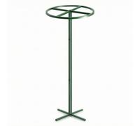Baoblaze Industrial Frame Sostegno Piante Rampicanti Trellis Metallo Telaio con Cerchio Superiore E Palo Centrale per Guida Verso L Alto Adatto a Vaso da Balcone Giardino Serra Cortile