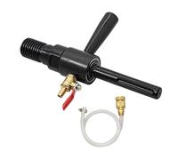 Baoblaze Kit Adattatore per Trapano Accessori Facile Da Installare con Tubo di Ricambio Adattatore per Carotatrice Adatto All'acqua per Punte a Corona, 5 buche