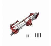 Baoblaze Kit Assale Rinforzato in Metallo per Auto Telecomandate 1/12 con Trasmissione a Ingranaggi Interni E Lubrificazione Preliminare per Guida Stabile E, Frontale Argento