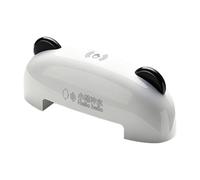 Baoblaze Kit di scarico automatico per WC attivato tramite comando vocale, tipo C, leggero, adatto alla maggior parte dei serbatoi per WC, bianco, 150x50x56