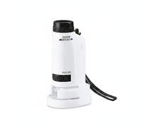 Baoblaze Lente d'Ingrandimento per Bambini Osservazione Naturale Portatile Strumenti Educativi di Scienza Focalizzazione Semplice Inclusi Supporta, Bianco