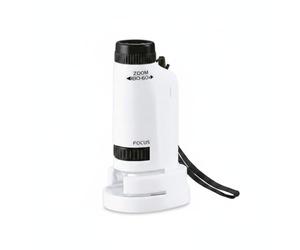 Baoblaze Lente d'Ingrandimento per Bambini Osservazione Naturale Portatile Strumenti Educativi di Scienza Focalizzazione Semplice Inclusi Supporta, Bianco
