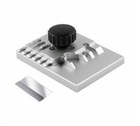 Baoblaze Macchina Piegatrice Modello Attrezzo Modellismo Miniatura Regolabile Pressione Piegatura Metallo Funzione Rotazione 360 Gradi Adatta per Costruzione