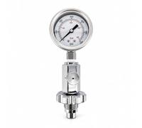 Baoblaze Manometro Subacqueo Professionale Manometro Bombola Pressione Subacquea Indicatore Serbatoio Strumento Servizio in Acciaio Inox con Quadrante