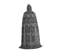 Baoblaze Mantello di Halloween con Cappuccio, Uniforme Riutilizzabile per Spettacoli di Danza Medievale sotto La Doccia, Lunghezza 130 cm