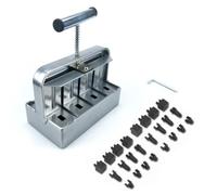 Baoblaze Manual Soil Compattatore Terriccio Manuale Stampatore Terriccio Pressa Terriccio Accessorio con Inserti Intercambiabili per Blocchi Multipli