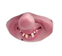 Baoblaze Maschera Halloween Maiale Mezzo Viso Copertura Viso Accessorio Travestimento Mascherina Divertente in Lattice con Esagerata Adatta per Feste