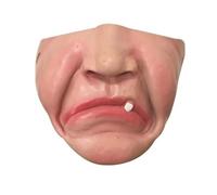 Baoblaze Maschera Halloween Maiale Mezzo Viso Copertura Viso Accessorio Travestimento Mascherina Divertente in Lattice con Esagerata Adatta per Feste