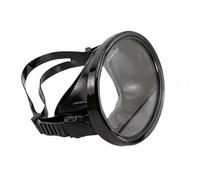 Baoblaze Maschera Subacquea Occhiali da Immersione Vetro Rinforzato Lente Chiara Guarnizione Stagna Cinturino Regolabile Stile Tradizionale Adatta per Attività Subacquee Snorkeling , 2ª Gen Nero