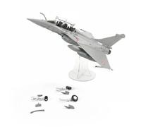 Baoblaze Modello Aereo da Collezione Aereo da Caccia Aereo in Modello Statico Modello in Metallo con Cupolino Chiaro E Carrello Riprodotto Stand Nero Che