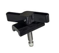 Baoblaze Morsetto per Cerniera per Bici Pieghevole, Facile da Montare, Resistente alla ruggine, Parti di Riparazione, Piastra di serraggio per Cerniera per, Nero