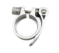 Baoblaze Morsetto reggisella per Bici, Diametro Interno 38 mm, Morsetto reggisella Professionale a sgancio rapido per Bici da Strada, Argento