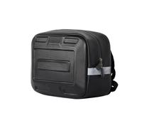 Baoblaze Motorcycle Storage Case Borsa Bauletto Valigetta Contenitore Rigido in PVC con Esterno Opaco Pulibile E Protezione Urti Leggeri Capacità 9L Montaggio, Array, Nero, Grande