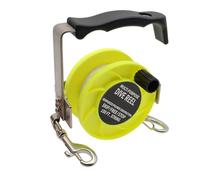 Baoblaze Mulinello Subacqueo Bobina per Subacquea Attrezzatura Immersione Cavo Sgancio Rapido Affidabile Avvolgimento Senza Grovigli Struttura in Metallo E, Giallo Fluorescente