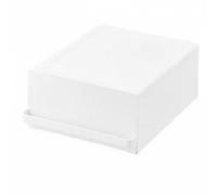 Baoblaze Organizer da Scrivania Portaoggetti Cassetto in Acciaio Durevole Design Compatto Scomparti per Bustine Tè E Zucchero Piano Robusto per Piccoli, Bianco