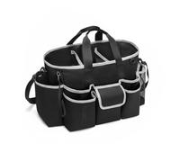 Baoblaze Organizer Detergenti Sacca Portaoggetti Pieghevole Borsa Multiuso Compartimenti Separati Tessuto Oxford 600D Portatile con Tracolla Adatta per Personale Delle Pulizie Hotel Abitazione