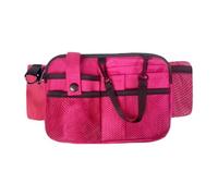Baoblaze organizer regolabile per infermieri, veterinari e infermieri, ideale come borsa da cintura per professionisti, Rosa