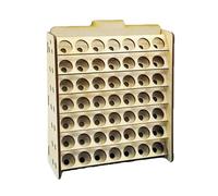 Baoblaze Organizzatore in legno, modello per riporre i colori, pratico e versatile, scaffale manuale per dipingere, supporto per artisti fai-da-te, 21.5 Mm