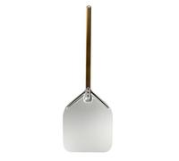 Baoblaze Paletta Spatola Pala Paletta in Alluminio per Muovere E Girare Controllo Maggiore E Presa Comoda Adatta per Cucina Domestica Pizzeria Campeggio, 16 Pollici 100 40cm