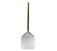 Baoblaze Paletta Spatola Pala Paletta in Alluminio per Muovere E Girare Controllo Maggiore E Presa Comoda Adatta per Cucina Domestica Pizzeria Campeggio, 152.5cm X 30cm