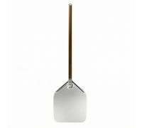 Baoblaze Paletta Spatola Pala Paletta in Alluminio per Muovere E Girare Controllo Maggiore E Presa Comoda Adatta per Cucina Domestica Pizzeria Campeggio, 12 Pollici 182.5 30cm