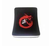 Baoblaze Parapad Kicking Pad Allenamento Arti Marziali Taekwondo Kickboxing Muay Thai Cuscino Combattimento con Rivestimento PU Resistente E Maniglie Solide, Nero E Bianco
