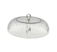 Baoblaze Paravento sospeso per palo per mangiatoia per Uccelli, Copertura per mangiatoia per Uccelli, Cupola Protettiva Multiuso antiruggine e antimasticazione, Nero Chiaro