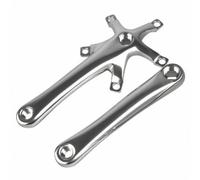 Baoblaze Pedivelle per Bicicletta in Alluminio Alta Resistenza con Lunghezza Braccio da 170 Mm E Schema a Cinque per Bici da E Pieghevoli Atta per Manutenzione Quotidiana