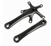 Baoblaze Pedivelle per Bicicletta in Alluminio Alta Resistenza con Lunghezza Braccio da 170 Mm E Schema a Cinque per Bici da E Pieghevoli Atta per Manutenzione Quotidiana