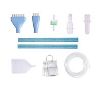 Baoblaze Penna per pittura a diamante, pennarelli a ventosa facili da usare con vassoio portaoggetti, filtro, tubo per lavori artistici, Penna Verde Crepata