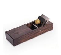 Baoblaze Pialla Manuale in Legno Pialla a Mano Pialla da Banco Pialla da Falegname Pialla per Superfici Corpo in Ebano in HSS Regolazione Fine Spessore, 180mm