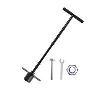 Baoblaze Piantatrice di bulbi per zolle, taglierina per zolle, attrezzo da Giardino, attrezzo per zolle d'erba per la del Prato, Riparazione del