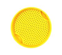 Baoblaze Piastra di supporto per quadrante dell'orologio, supporto per base dell'orologio, universale facile da usare, vassoio di posizionamento del quadrante, Giallo