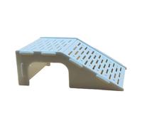 Baoblaze Piattaforma per crogiolarsi al sole per tartarughe, terrazza di riposo, rampa per tartarughe, acquario, lavandino per animali, pontile per rane, Bianco, Grande