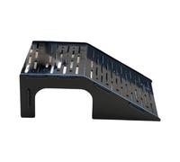 Baoblaze Piattaforma per crogiolarsi al sole per tartarughe, terrazza di riposo, rampa per tartarughe, acquario, lavandino per animali, pontile per rane, Nero, Grande