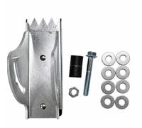 Baoblaze Piedino Antiscivolo per con in Alluminio Leggero E Piastra Inferiore Zigrinata per Stabilità Aggiuntiva Durante Utilizzo di Scale Estensibili