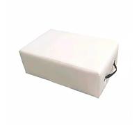Baoblaze Pilates Support Bench Scatola Reformer Box Attrezzo Fitness Accessorio Esercizi Box Pilates Seduta Ginocchio Stabilità Cuscino Antiscivolo in Legno E , Bianco