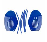 Baoblaze Pinna da Allenamento Nuoto Pagaia Mano Tavoletta Bracciata Silicone Supporta di Presa Nelle Diverse Nuotate Cinghie Regolabili
