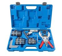 Baoblaze Piston Compressor Set Compressore Fasce Pistone Pinze Fasce Cilindro Strumento Installazione Rimozione in Acciaio al Carbonio con Custodia Adatto per