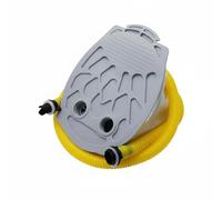 Baoblaze Pompa a Pedale Foot Air Pump Pompa Ad Gonfiatore Soffietto Inflatore Manuale Portatile con Tubo da 140 Corpo 26x20x21 Cm Facile da Usare Anche su, Pompa A Pedale Q7 Grigia E Gialla