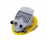 Baoblaze Pompa a Pedale Foot Air Pump Pompa Ad Gonfiatore Soffietto Inflatore Manuale Portatile con Tubo da 140 Corpo 26x20x21 Cm Facile da Usare Anche su, Pompa A Pedale Q9 Grigia E Gialla